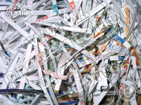 confidential shred - powerpoint graphics