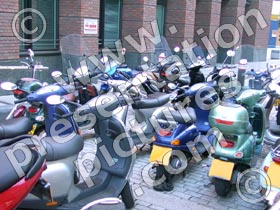 scooters - powerpoint graphics