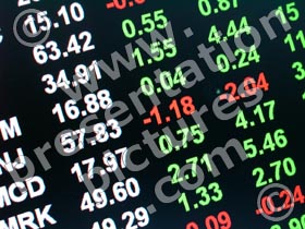 trading screen - powerpoint graphics