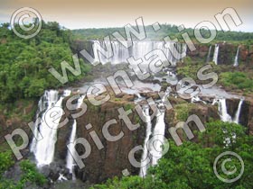 waterfall - powerpoint graphics